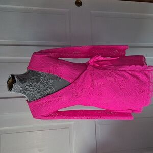 Lily Pulitzer Pink Lace Romper Dress